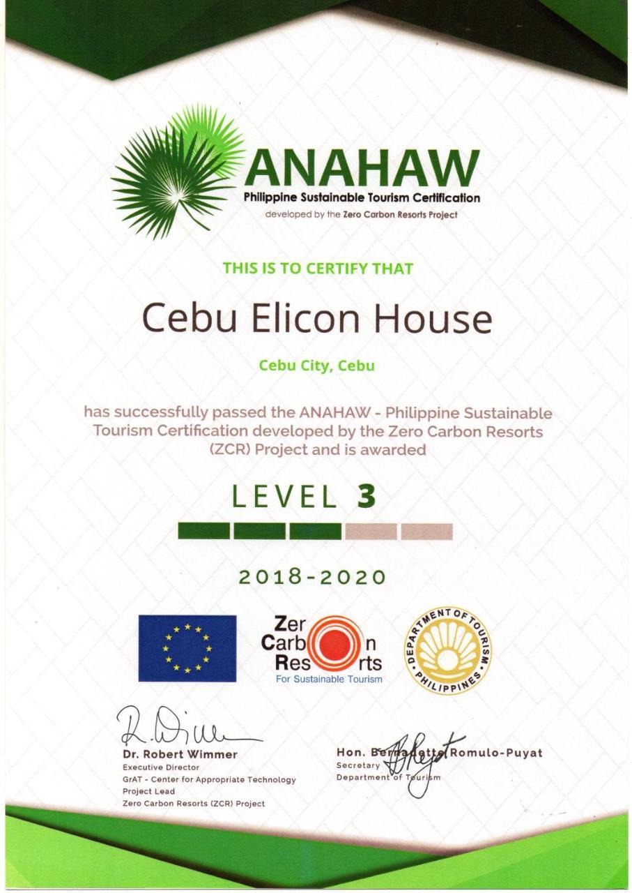 Cebu Elicon House Hotell Exteriör bild